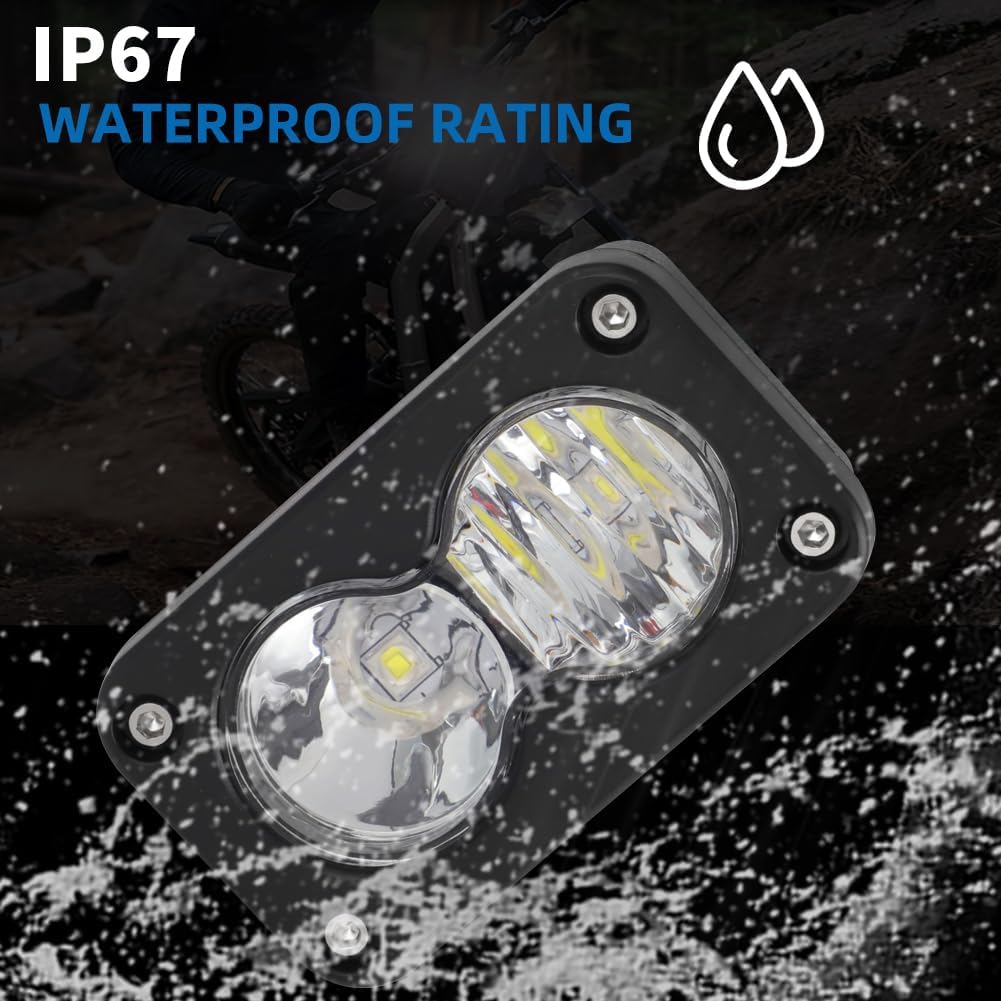 moto party headlight.