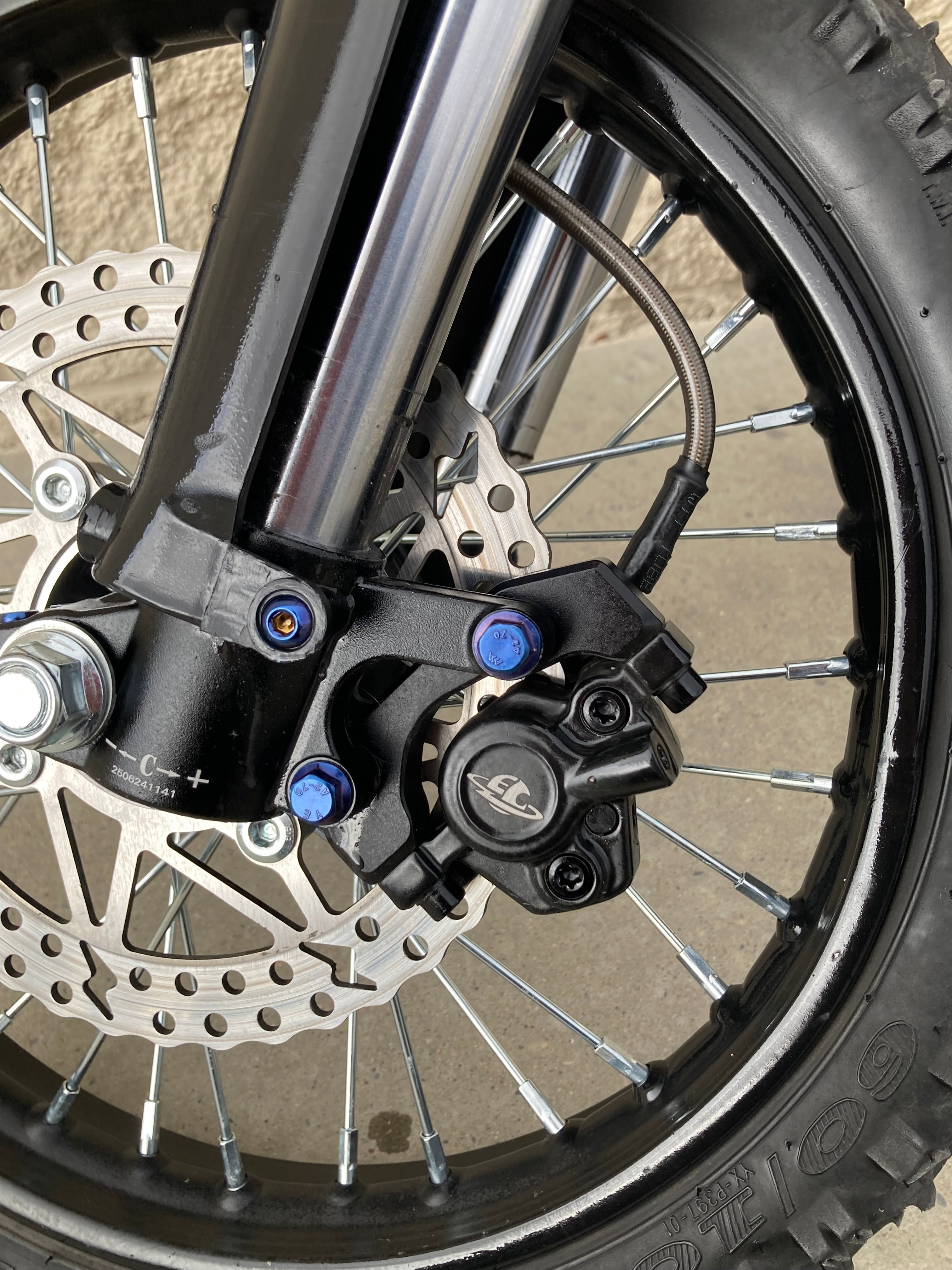 RTR titanium bolt kit