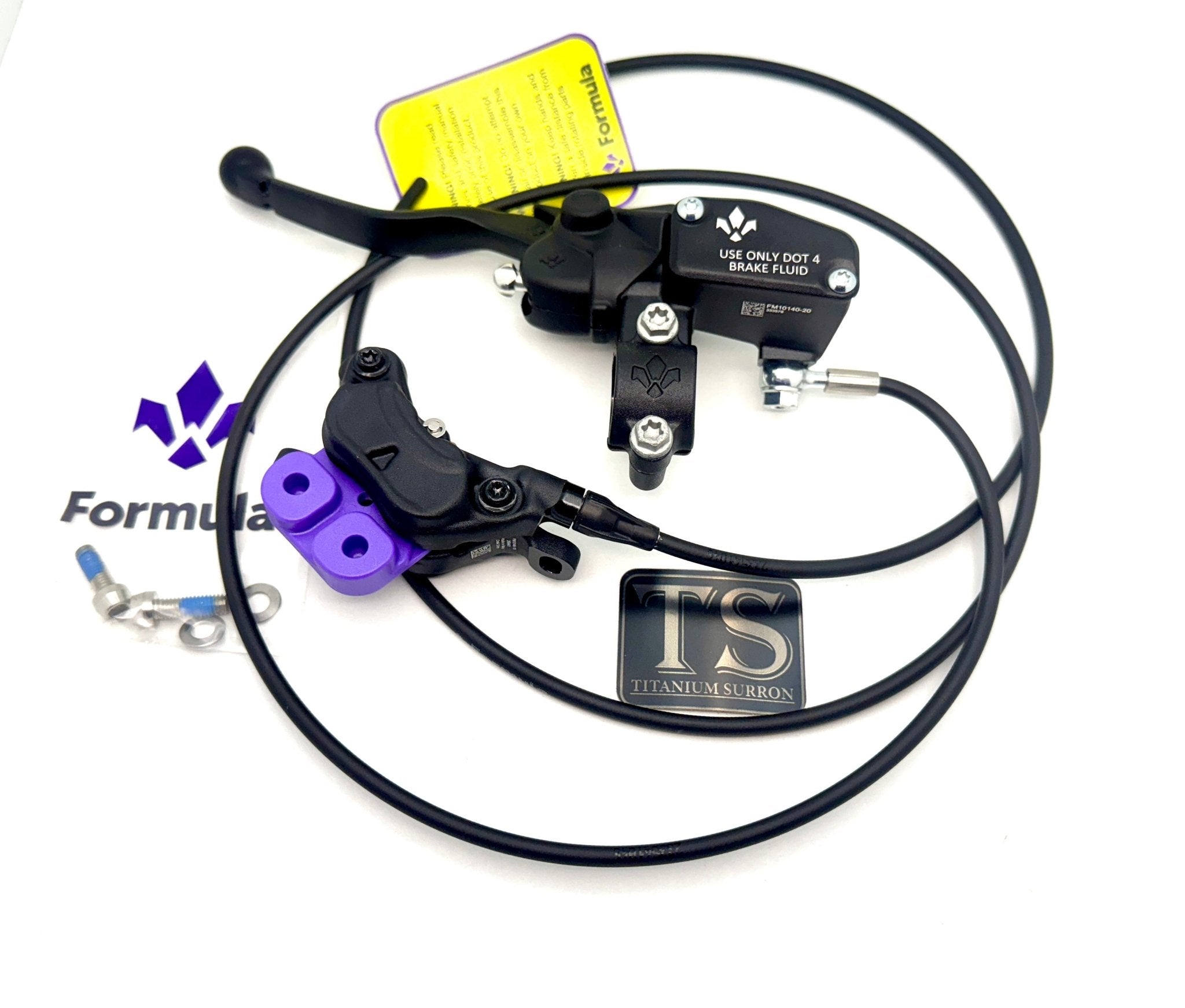 Formula E-Moto DOT 4 Brakes